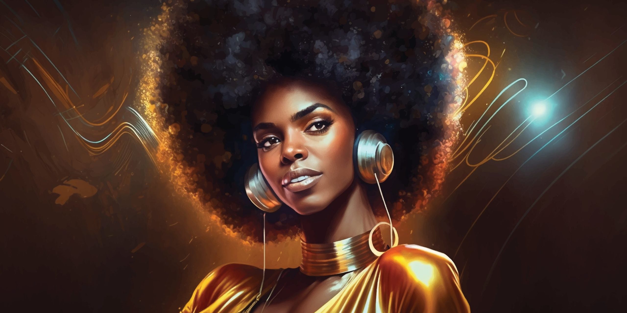 Portrait,Of,Fashion,Young,Girl,With,Silver,Headphones,In,Cool